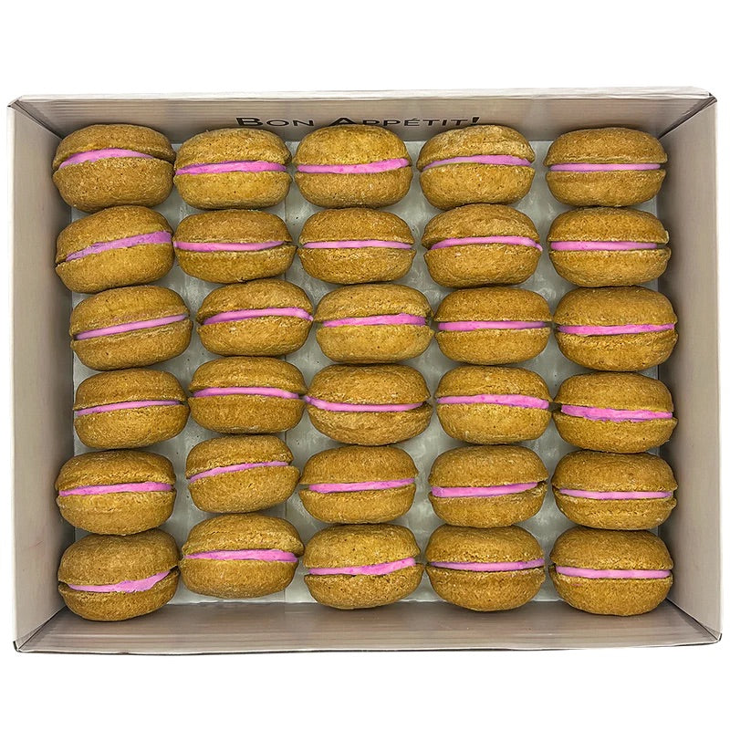 40 Count Dog Macaron Treats Gift Box by Bonne et Filou
