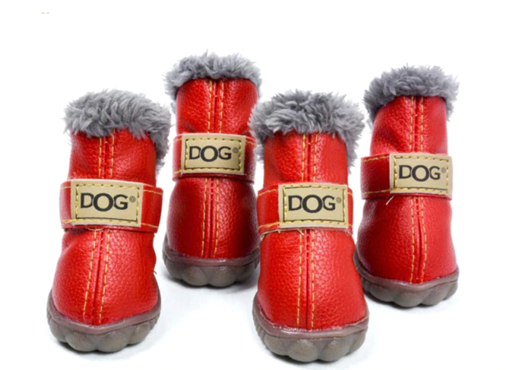 Dog Australia Waterproof Fleece-Lined Warm Dog Snow Boots by Furr Baby Gifts