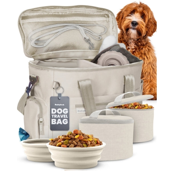 The Original Doggy Bag™ Dog Travel Bag for Supplies by Rubyloo