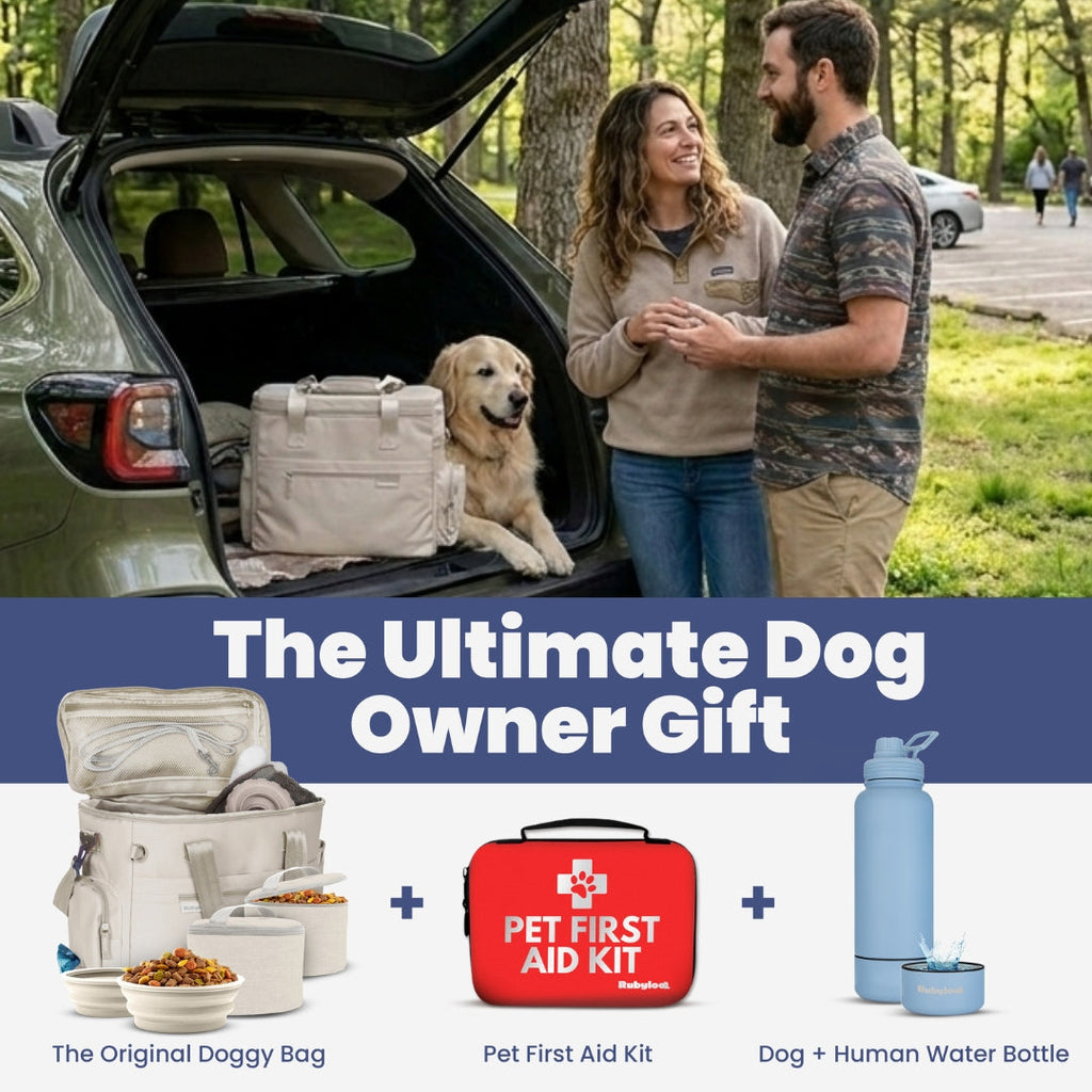 The Original Doggy Bag™ Dog Travel Bag for Supplies by Rubyloo