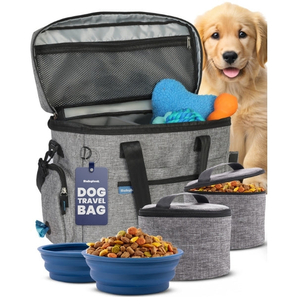 The Original Doggy Bag™ Dog Travel Bag for Supplies by Rubyloo