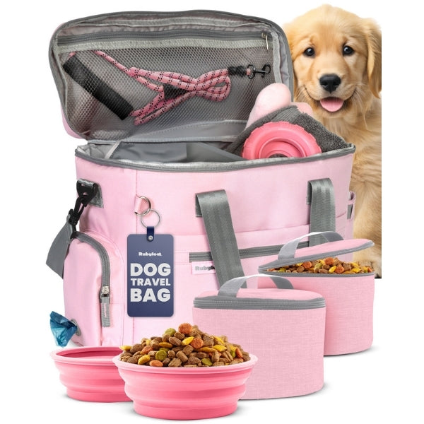 The Original Doggy Bag™ Dog Travel Bag for Supplies by Rubyloo