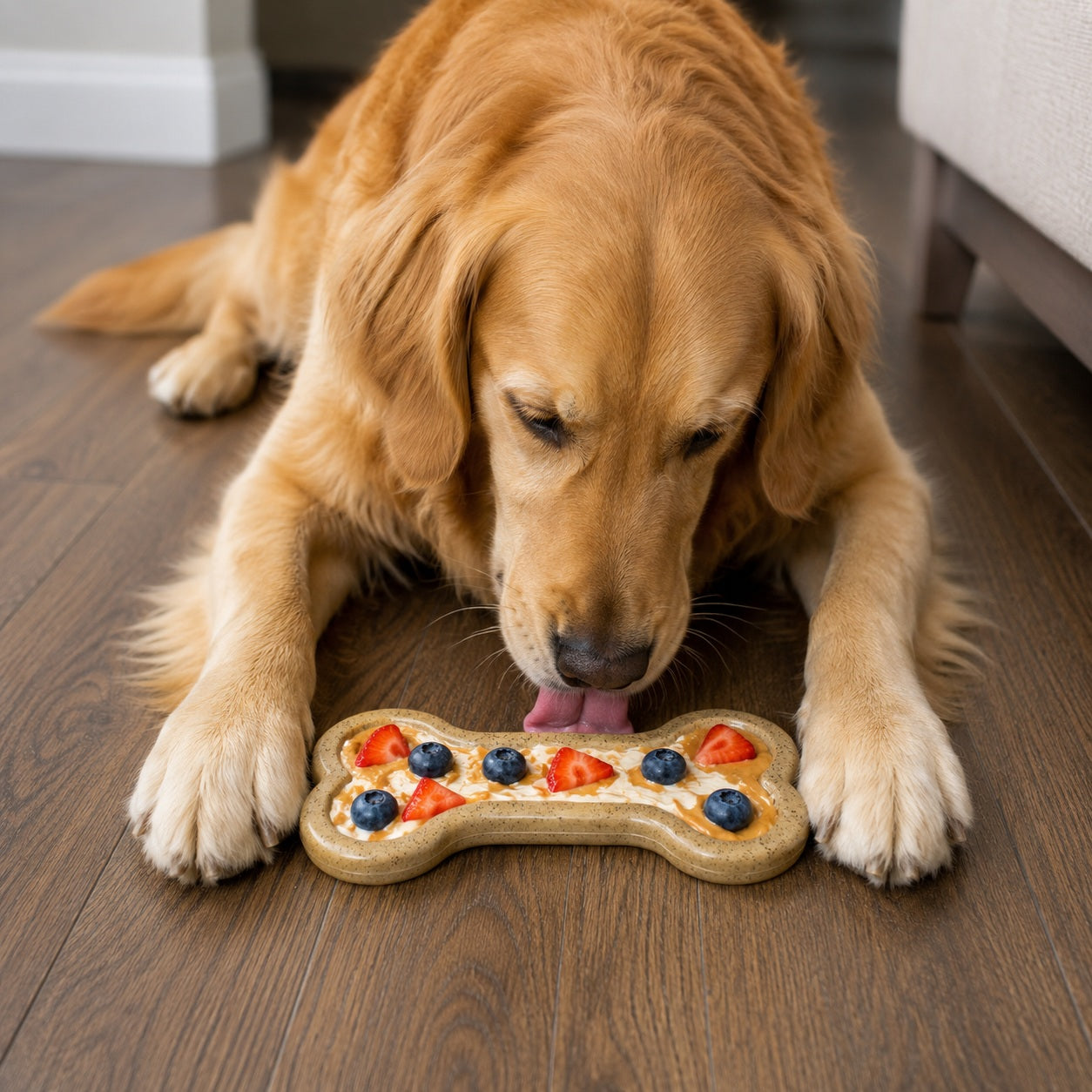 Bone eChew Ultra Durable Nylon Dog Chew Toy for Aggressive Chewers | USA Made by SodaPup/True Dogs, LLC