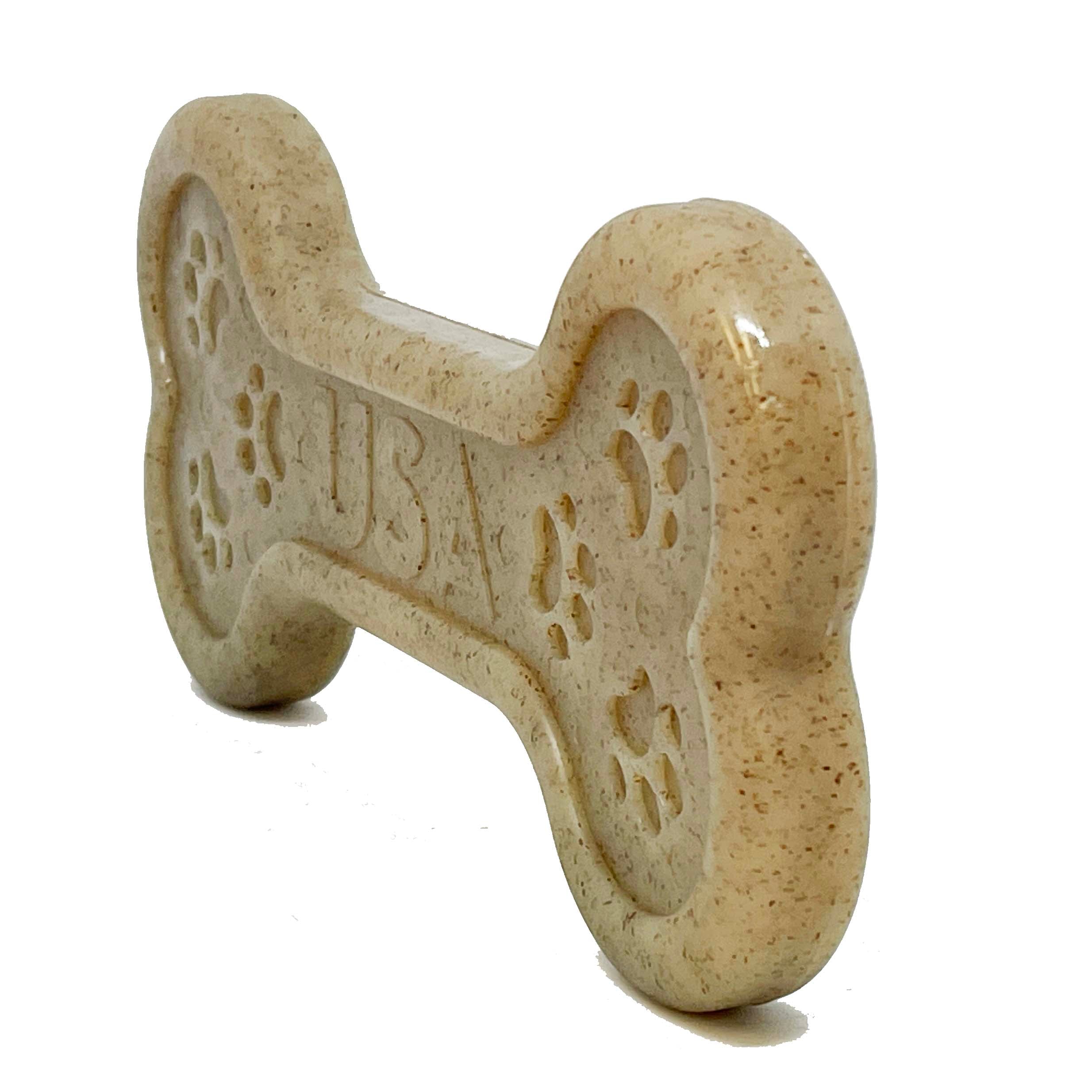 Bone eChew Ultra Durable Nylon Dog Chew Toy for Aggressive Chewers | USA Made by SodaPup/True Dogs, LLC