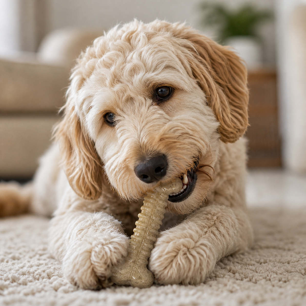 Tough Bone Nylon Chew Bone | Ultra-Durable Dog Toy for Aggressive Chewers | SodaPup by SodaPup/True Dogs, LLC