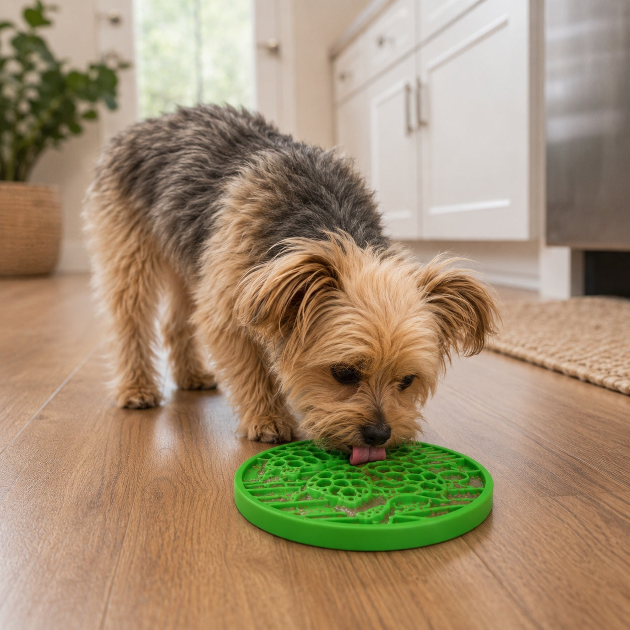 Water Nylon eCoin Durable Enrichment Snacking Coin for Dogs | USA-Made Lick Mat Alternative by SodaPup/True Dogs, LLC