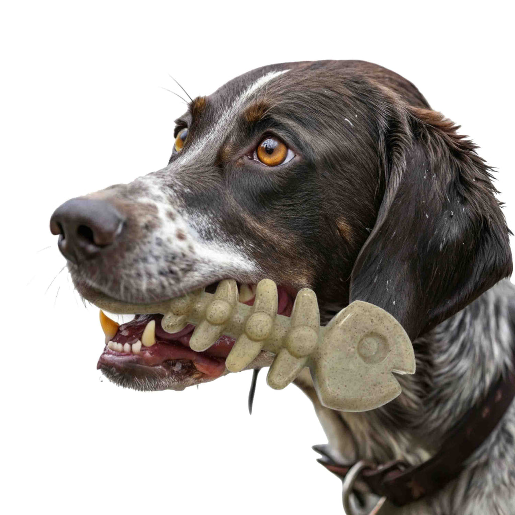 Fish Bone Nylon Dog Toy for Aggressive Chewers | USA Made | SodaPup by SodaPup/True Dogs, LLC