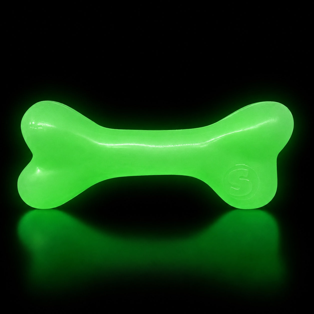 PUP-X Rubber Bone Dog Toy - Durable, Floats, Chew Toy for Large Dogs | USA by SodaPup/True Dogs, LLC