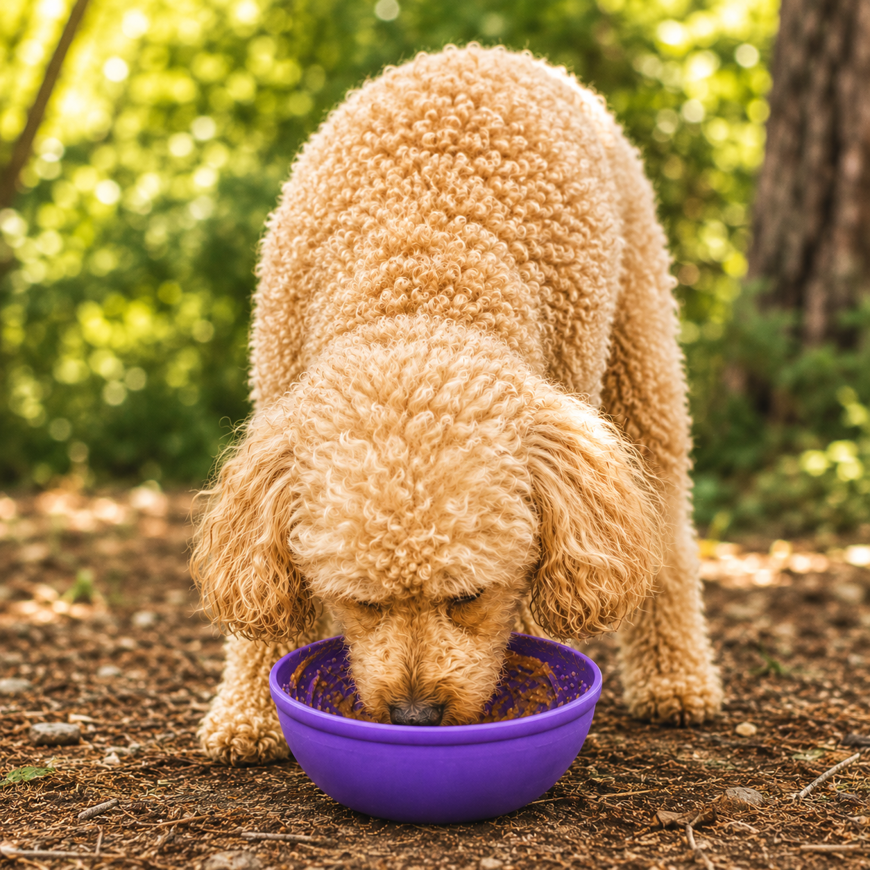Garden of Eatin' Tipsy Bowl - Wobble Lick Mat for Dogs & Cats | USA Made by SodaPup/True Dogs, LLC