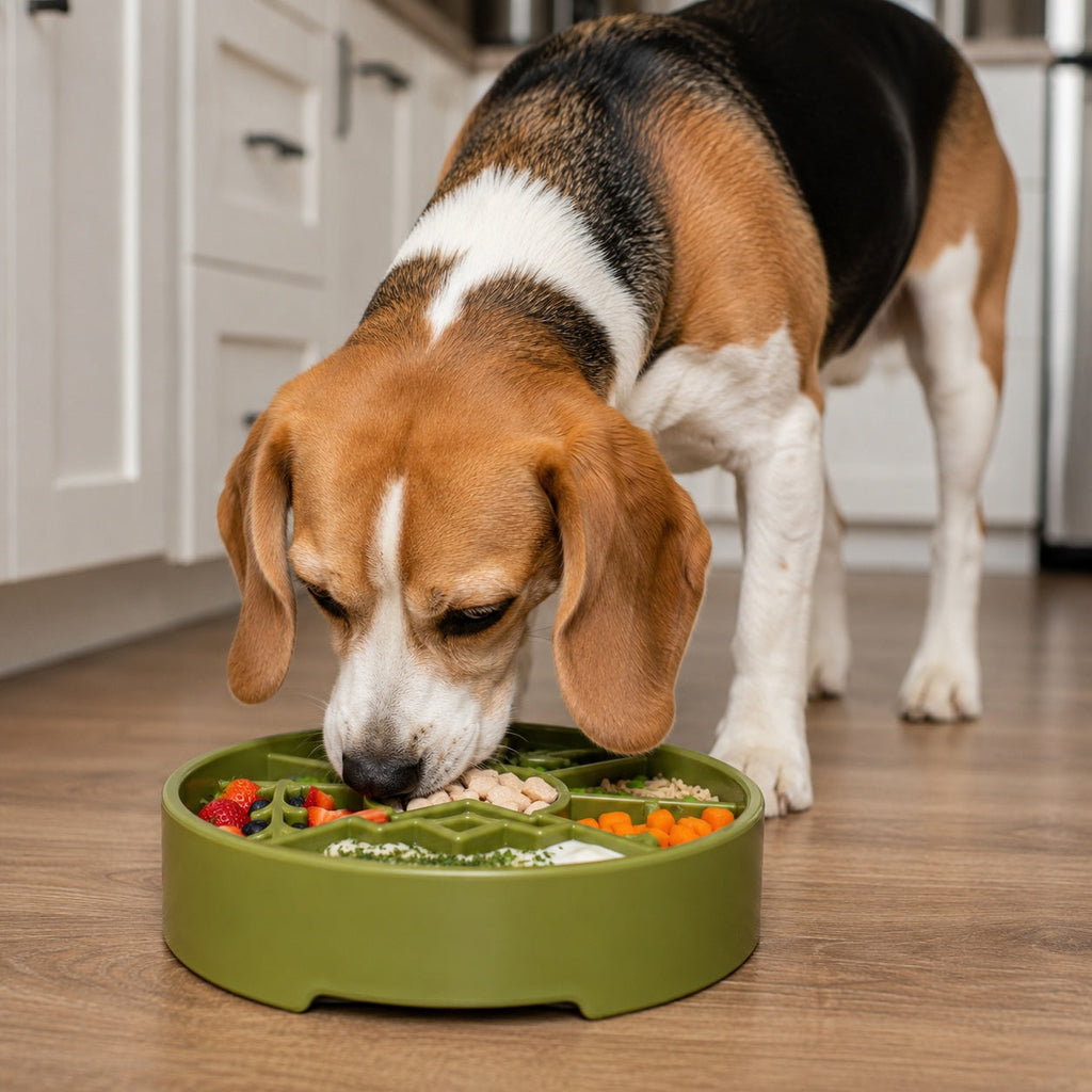 Great Outdoors eBowl - Slow Feeder Dog Bowl & Enrichment | USA Made by SodaPup/True Dogs, LLC