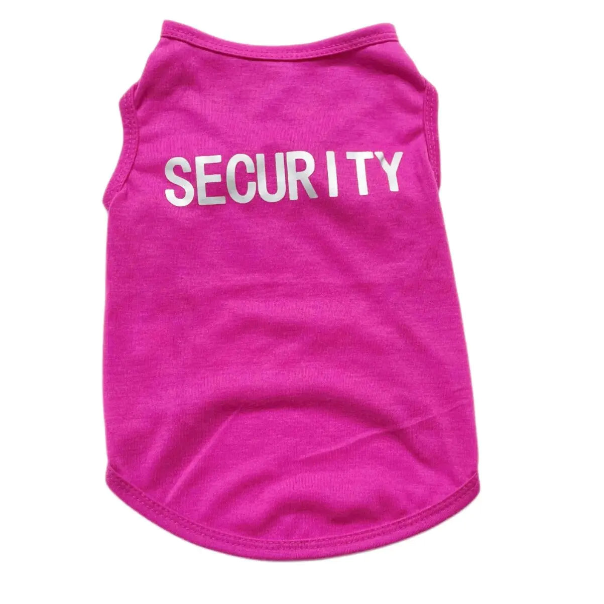 Security Clothing for Dogs Summer Pet T-shirt Costume by Furr Baby Gifts