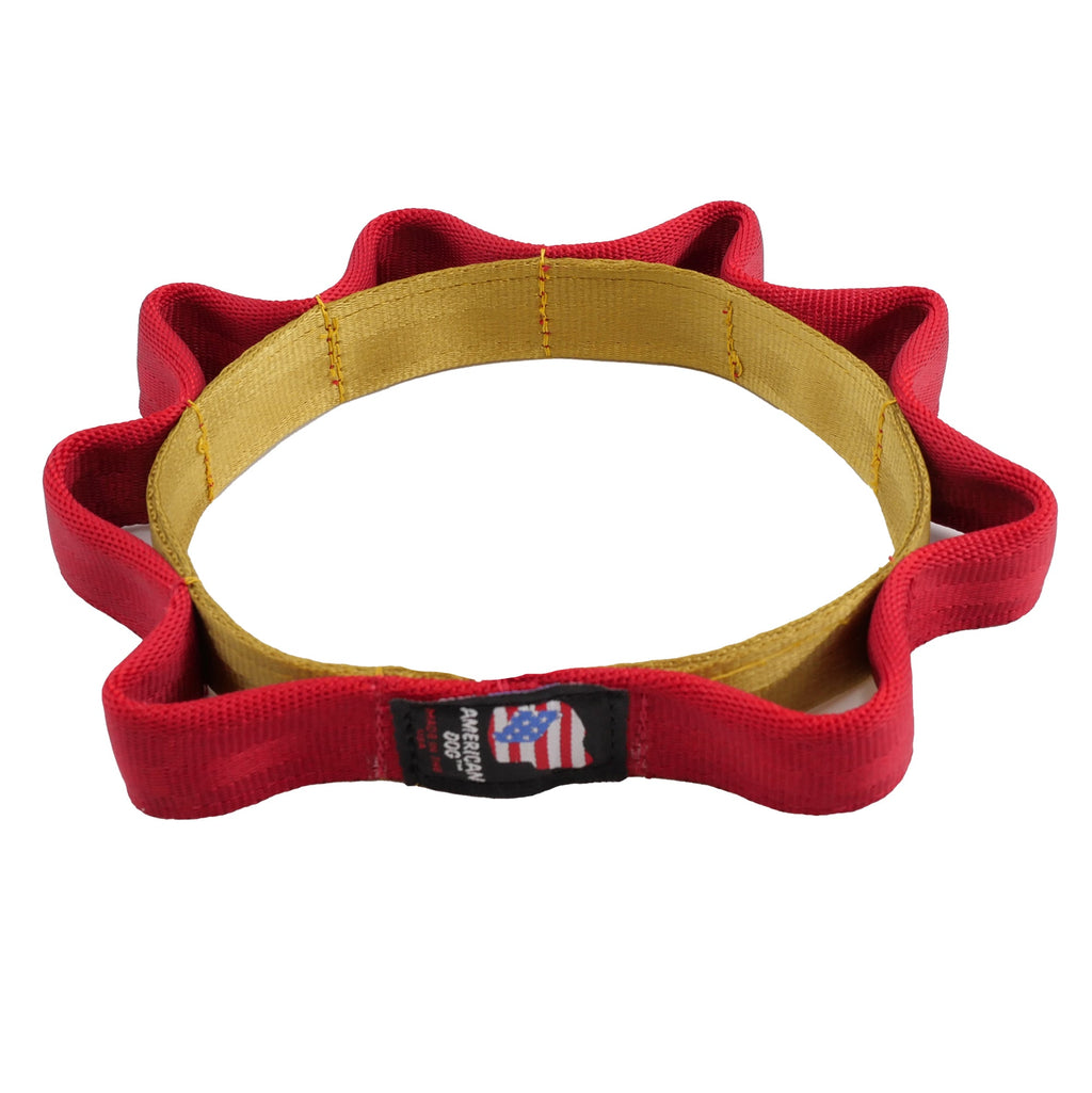 Seatbelt 2 Tone Sprocket Tug Flyer by American Dog