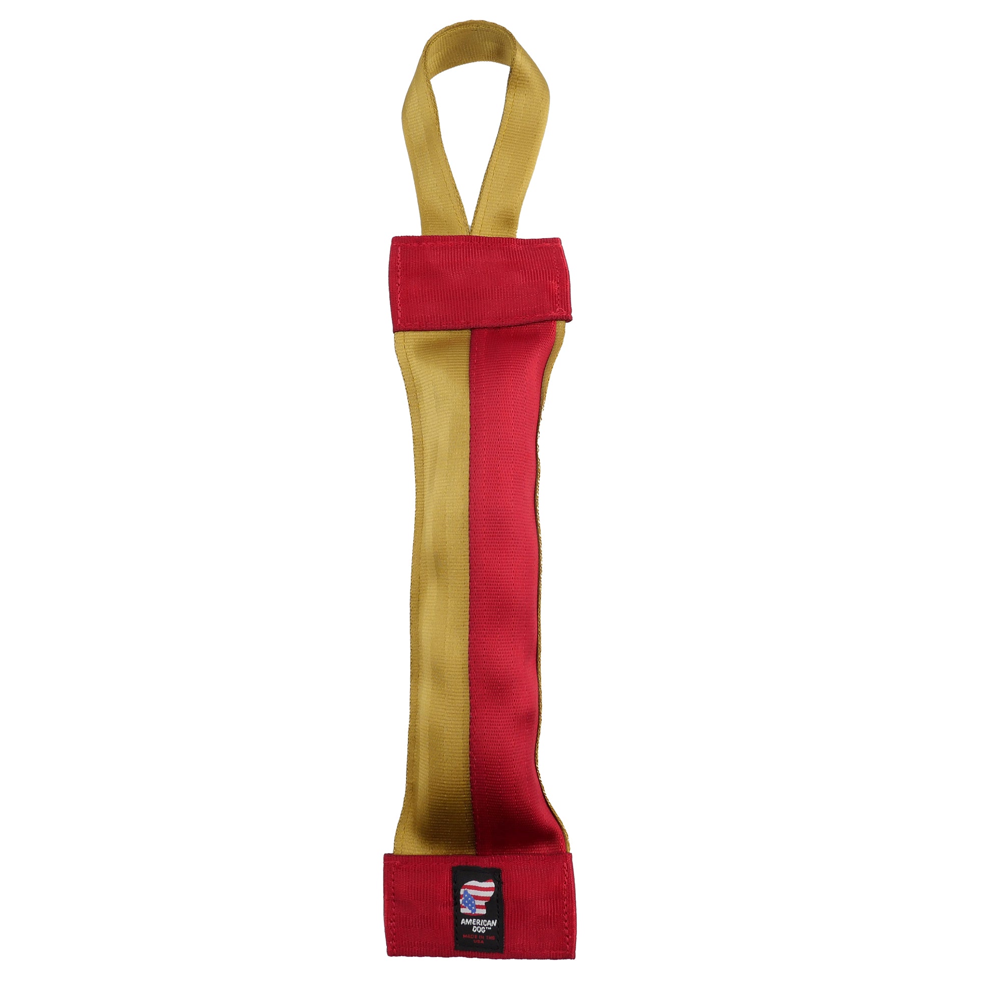 Seatbelt 2-Tone Tube Tug by American Dog