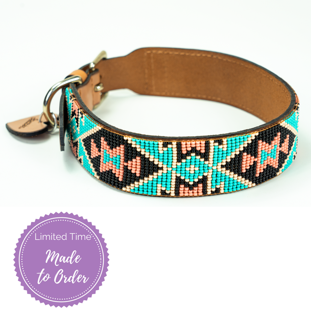Santorini Sambboho dog collar (made to order) by Sambboho