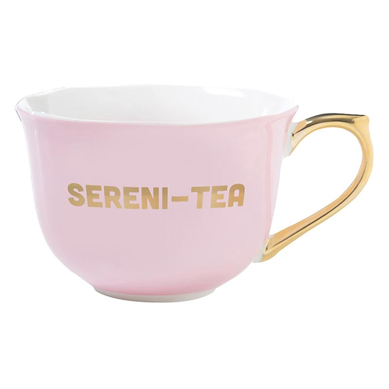 Sereni-tea Tea Cup & Saucer Set | Drinkware Gift Set For Her by The Bullish Store