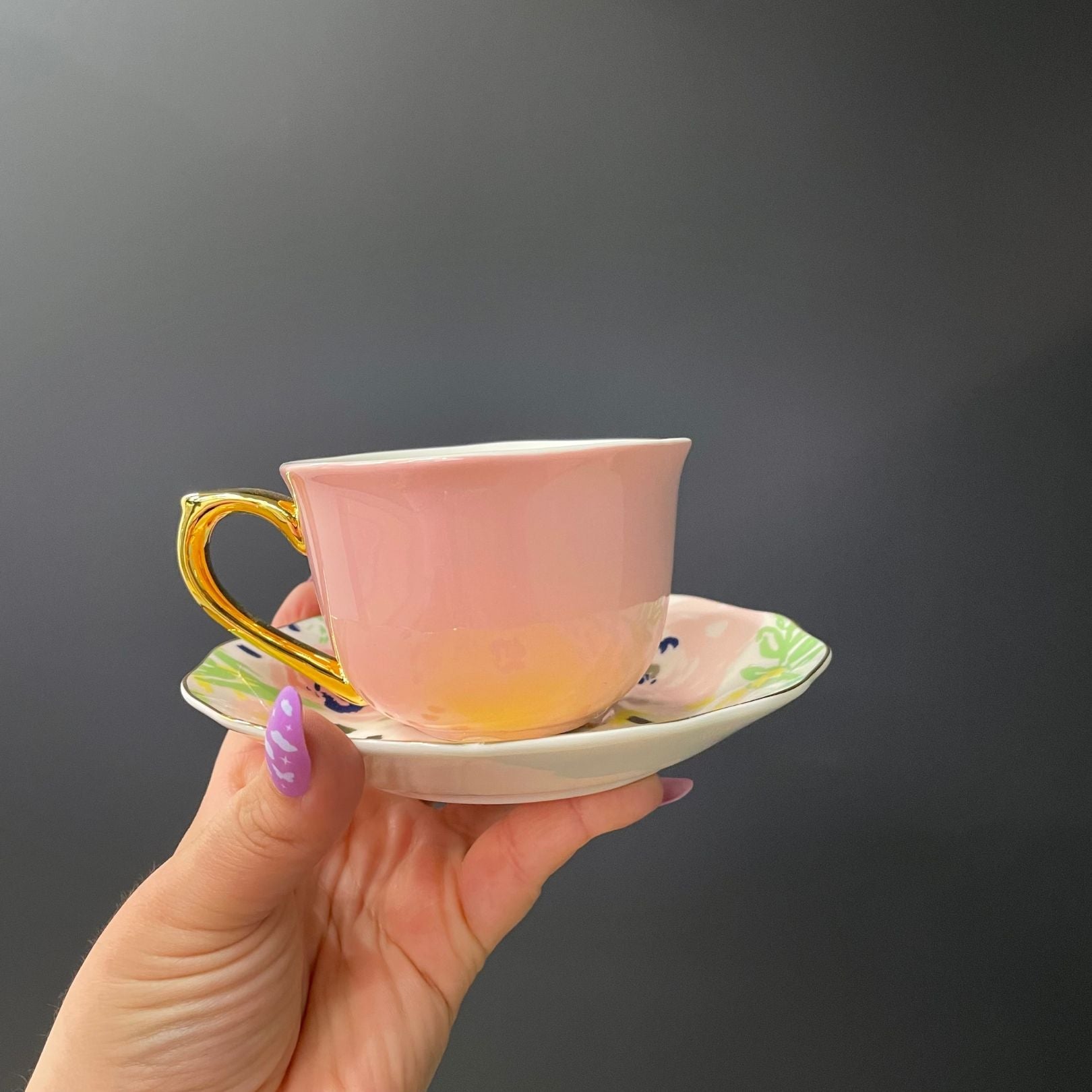 Sereni-tea Tea Cup & Saucer Set | Drinkware Gift Set For Her by The Bullish Store