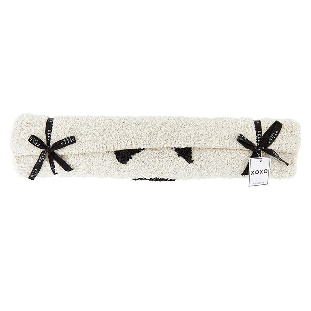 XOXO Bath Mat | Soft Cotton Indoor Rug | 20" x 30" by The Bullish Store