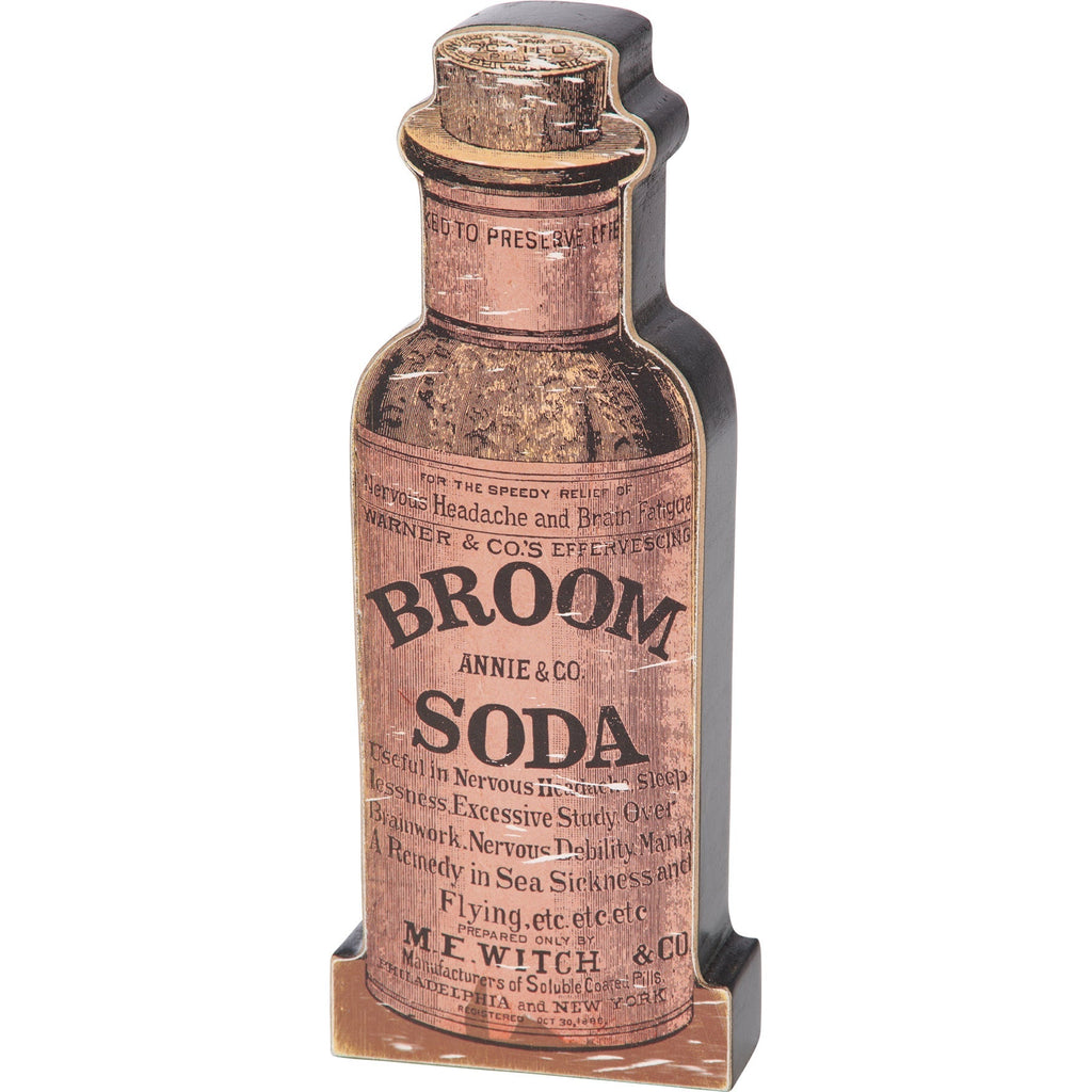 Set of 3 Potions Chunky Sitter Set | Vintage Wooden Bottle Shape Sitter by The Bullish Store