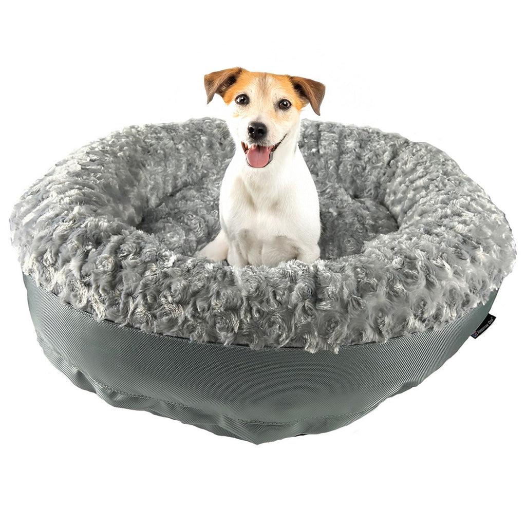 Dog Bed - Round Bolstered Furvana™ by American Dog