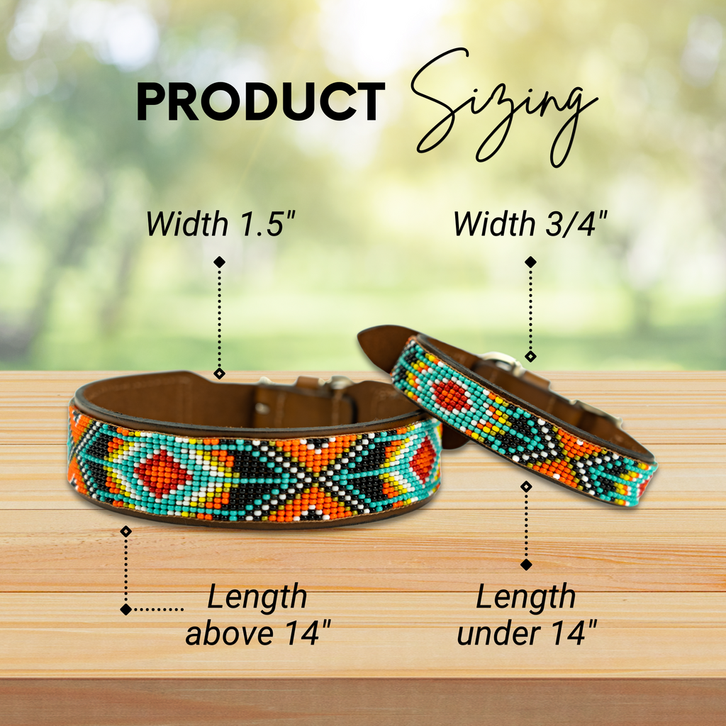 Biarritz Sambboho dog collar by Sambboho