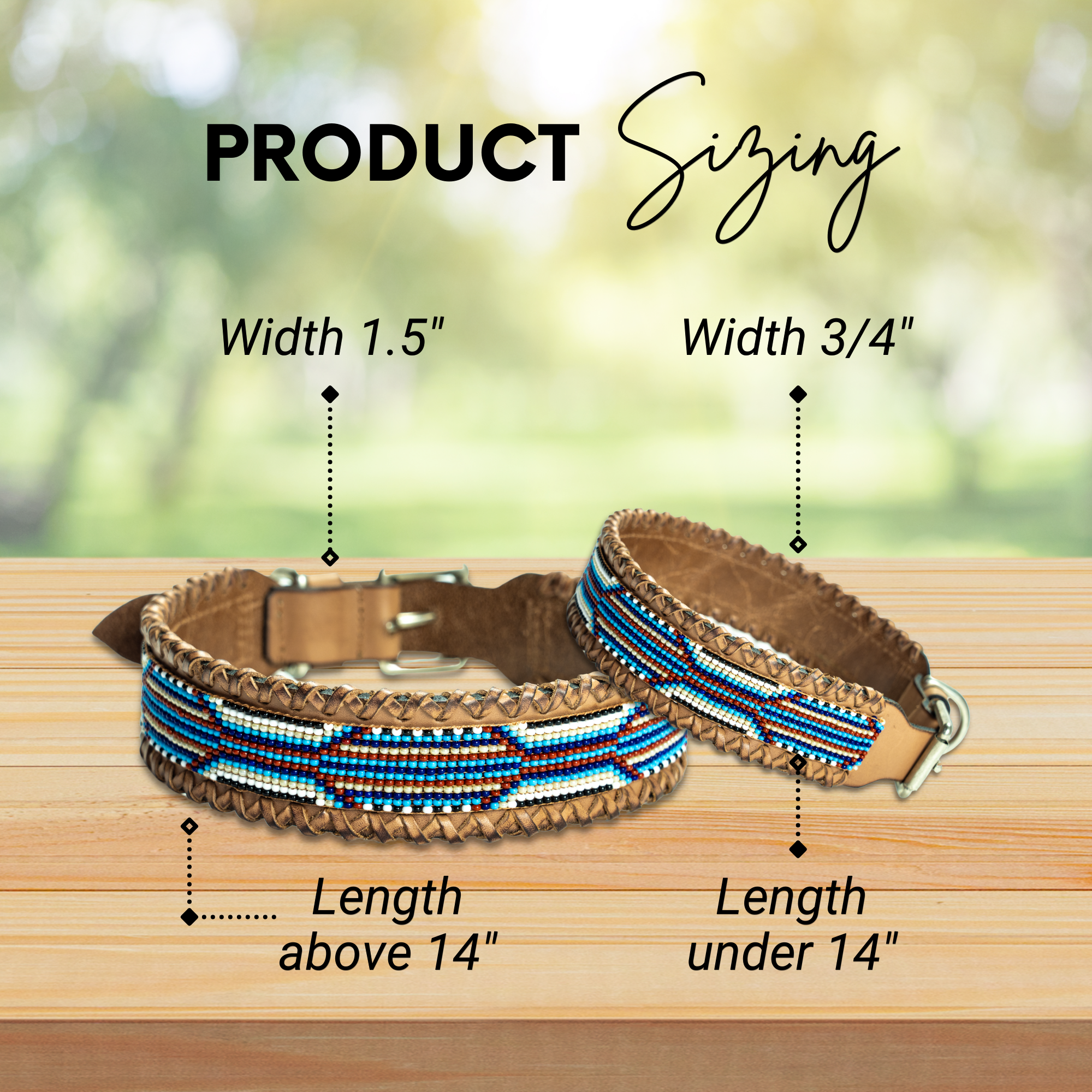 Rio Sambboho dog collar (made to order) by Sambboho