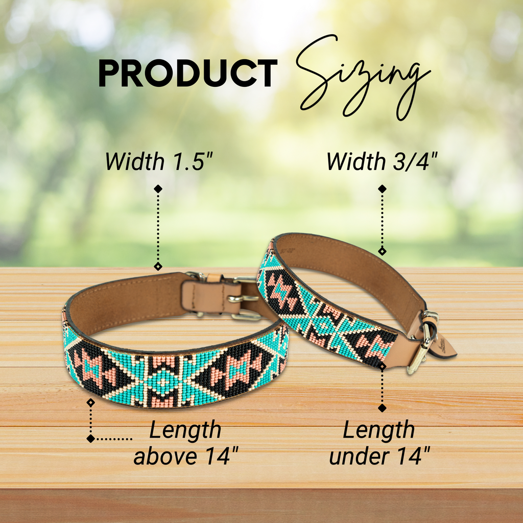 Santorini Sambboho dog collar (made to order) by Sambboho