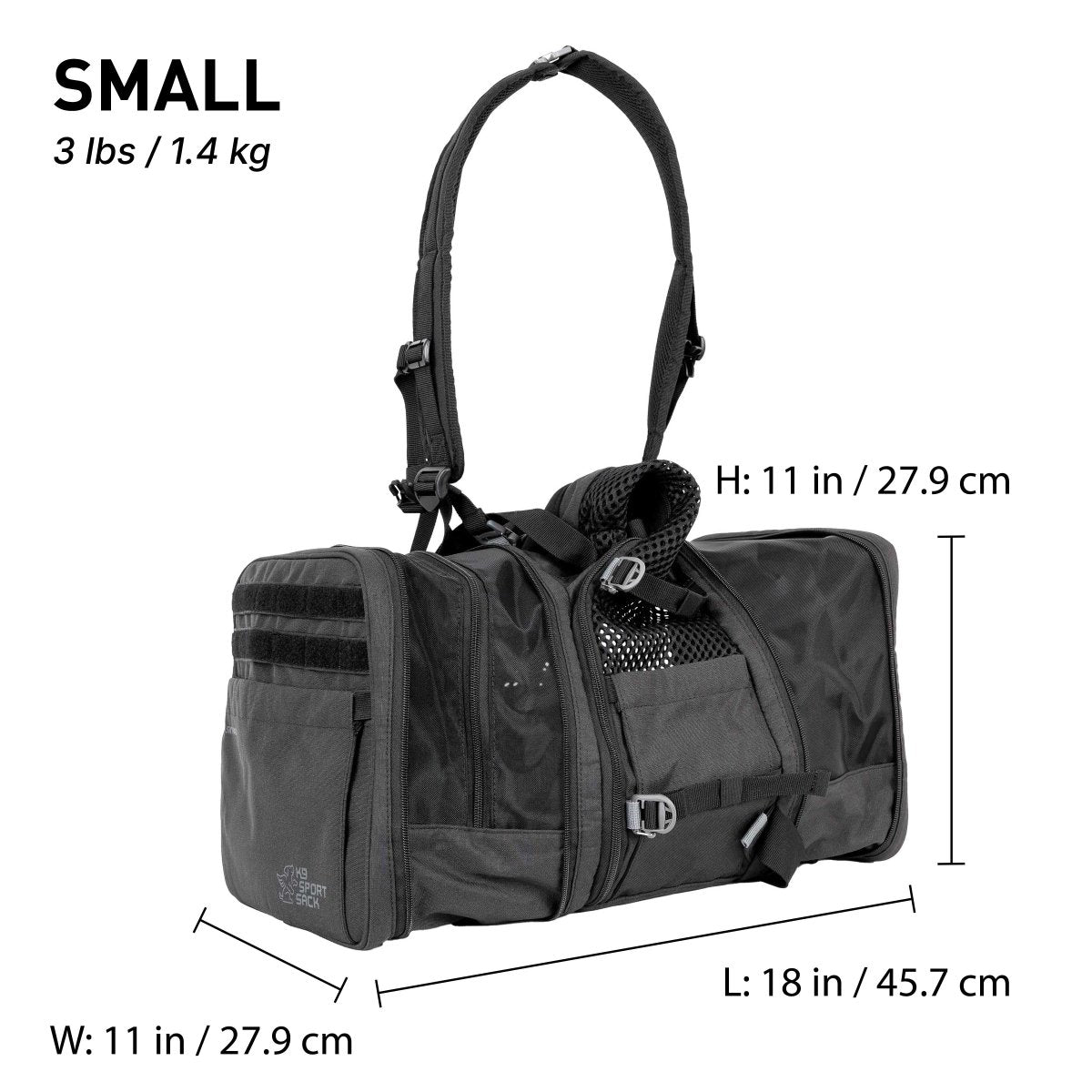 Sky Pack | Convertible Dog Backpack & Pet Carrier by K9 Sport Sack