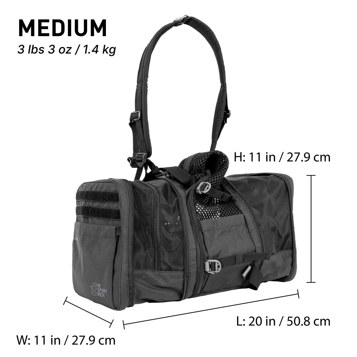 Sky Pack | Convertible Dog Backpack & Pet Carrier by K9 Sport Sack