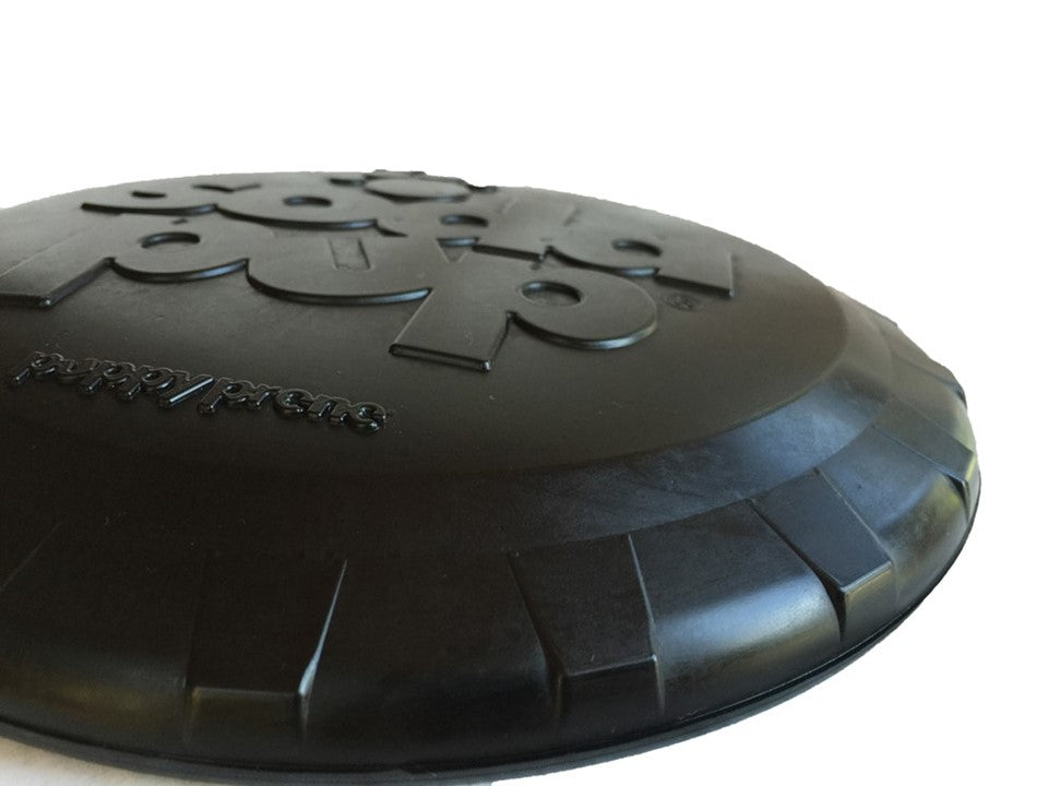 Magnum Bottle Top Flyer Rubber Frisbee for Heavy Chewers | Large | USA Made by SodaPup/True Dogs, LLC
