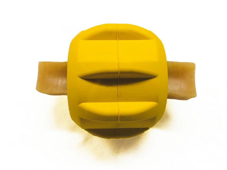 Gear eDispenser - Durable Rubber Yak Chew Holder & Treat Pocket | USA Made by SodaPup/True Dogs, LLC