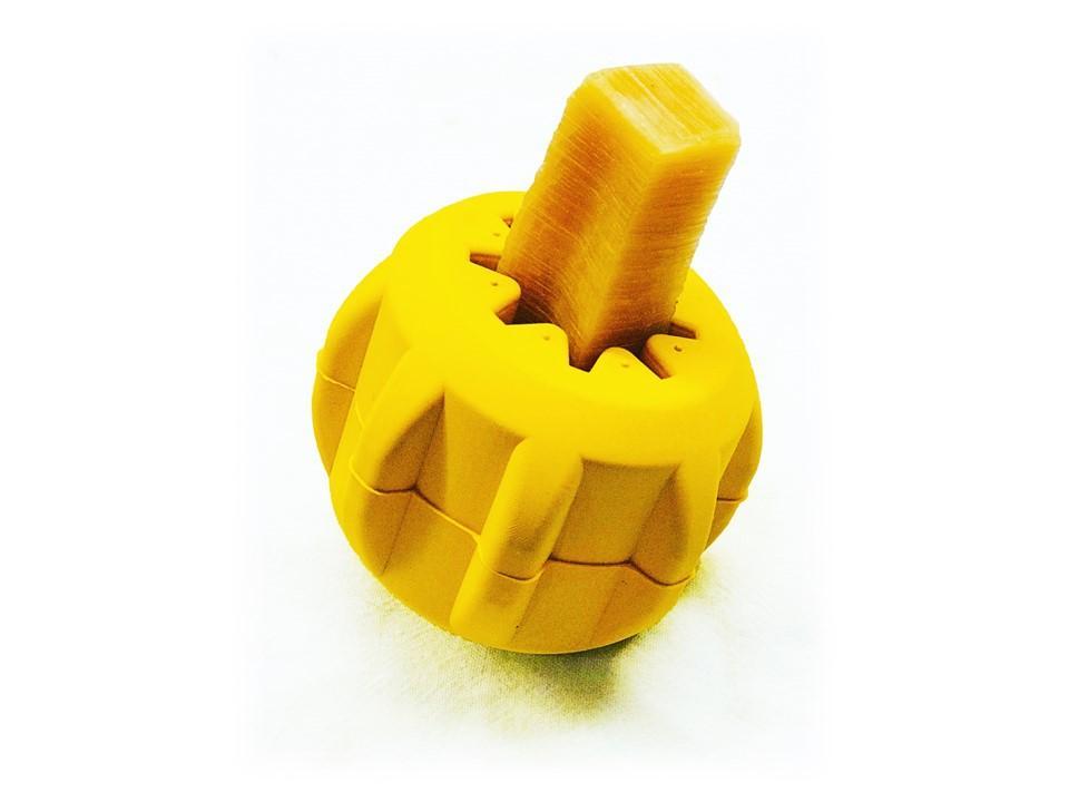 Gear eDispenser - Durable Rubber Yak Chew Holder & Treat Pocket | USA Made by SodaPup/True Dogs, LLC