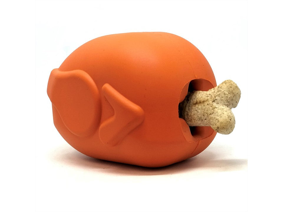 Roasted Turkey Dog Chew Toy & Treat Dispenser - USA Made | SodaPup by SodaPup/True Dogs, LLC
