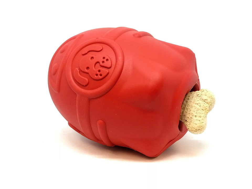 Rocketman Dog Toy - Durable Rubber Chew Toy & Treat Dispenser | USA Made by SodaPup/True Dogs, LLC