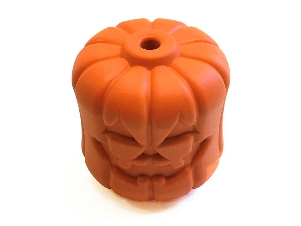 Jack O' Lantern Dog Toy - Durable Halloween Chew Toy for Large Dogs | USA Made by SodaPup/True Dogs, LLC