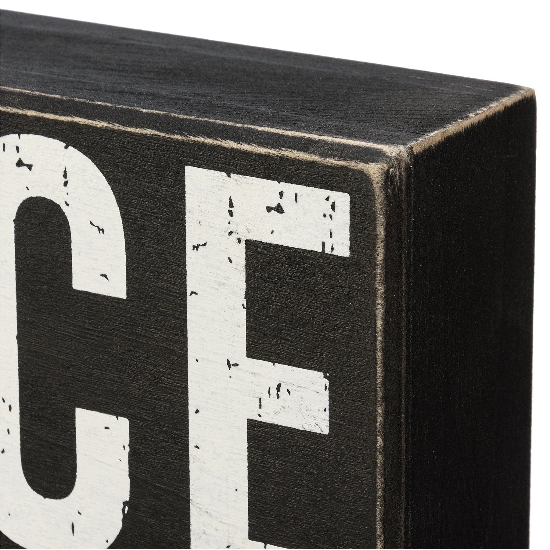 Nice Butt Box Sign | Wood | Funny Sign for Bathroom by The Bullish Store