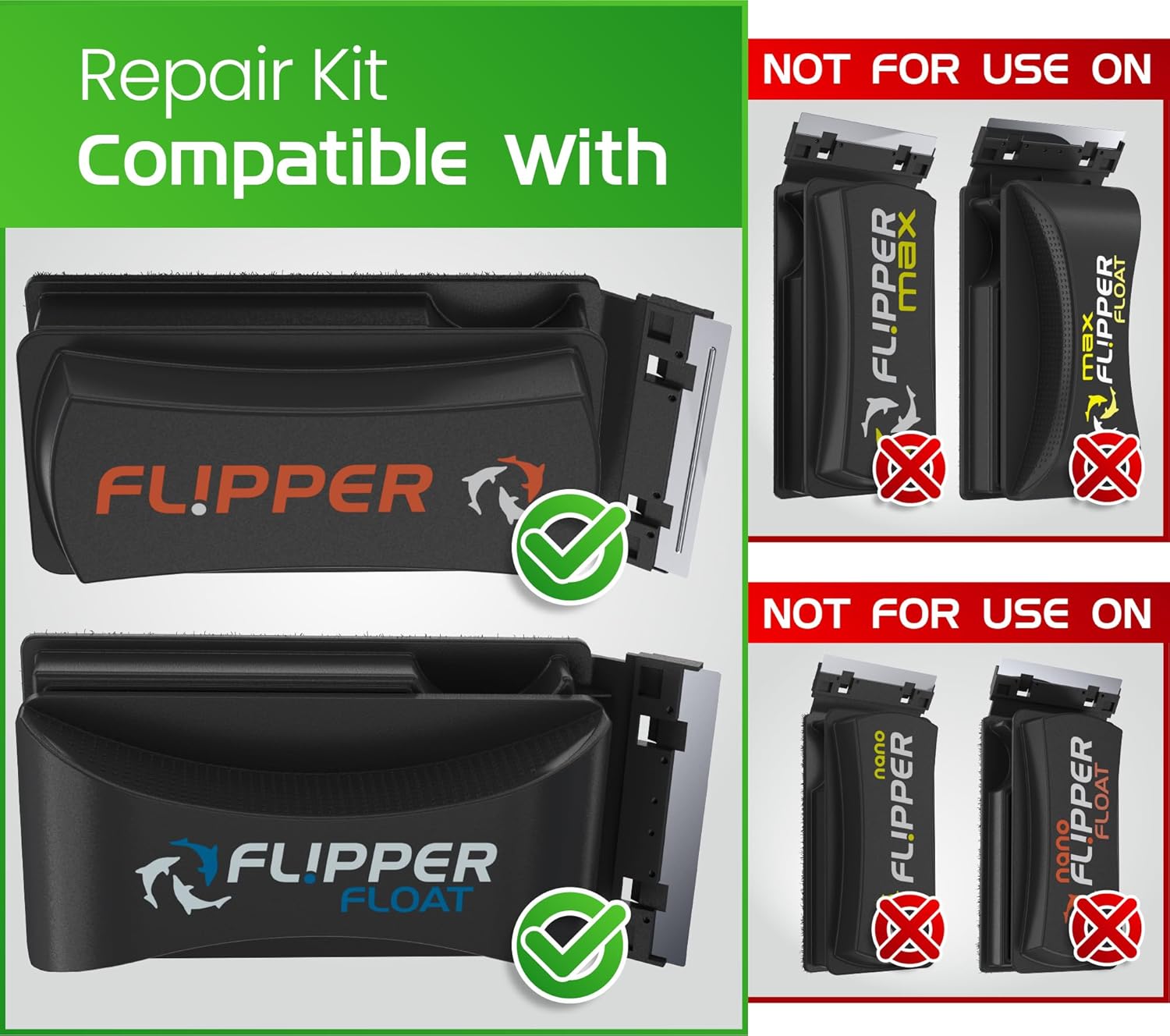 Flipper Standard Universal Maintenance Kit by Flipper Aquarium Products