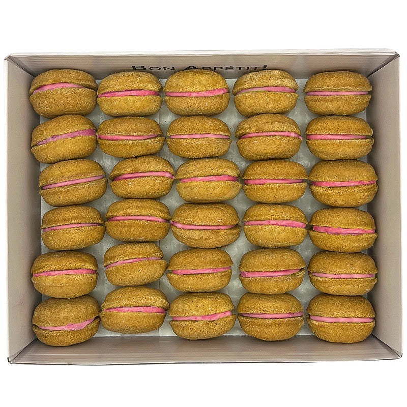 40 Count Dog Macaron Treats Gift Box by Bonne et Filou