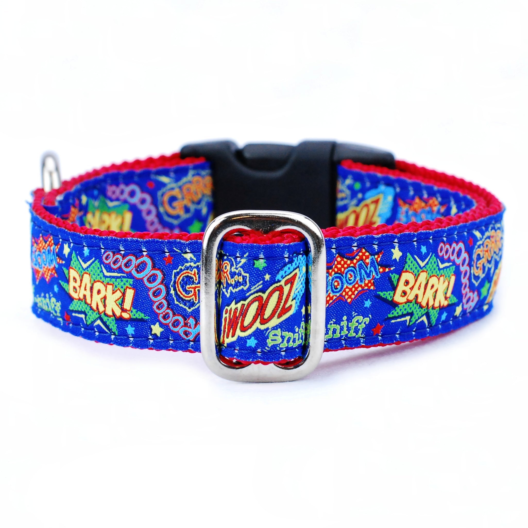 1″ Super Dog Essential Buckle Martingale Dog Collar by 2 Hounds Design