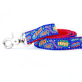 1″ Super Dog Ribbon Dog Leash by 2 Hounds Design