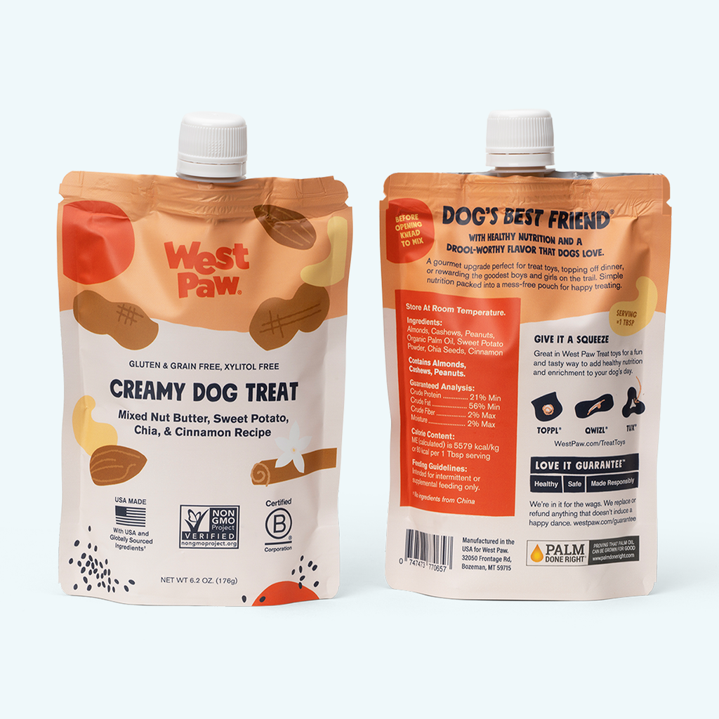Nut Butter, Sweet Potato, and Chia Seed by West Paw