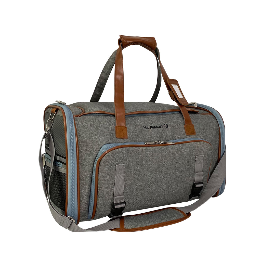 Mr. Peanut's Gold Series Big Apple XL Size Double Expandable Pet Carrier by Mr. Peanut's Pet Carriers