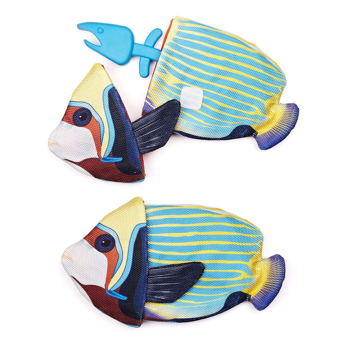 Tropical Crinkle + Bone Triggerfish by Dogline