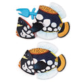 Tropical Crinkle + Bone Emperor Angelfish by Dogline