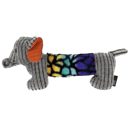 13.5" Elephant with Moving Trunk Animal Toy by Dogline