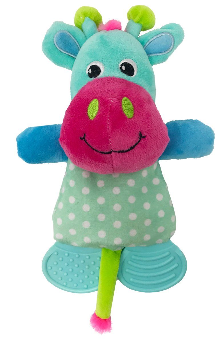 10" Giraffe Soft Dog Toy by Dogline