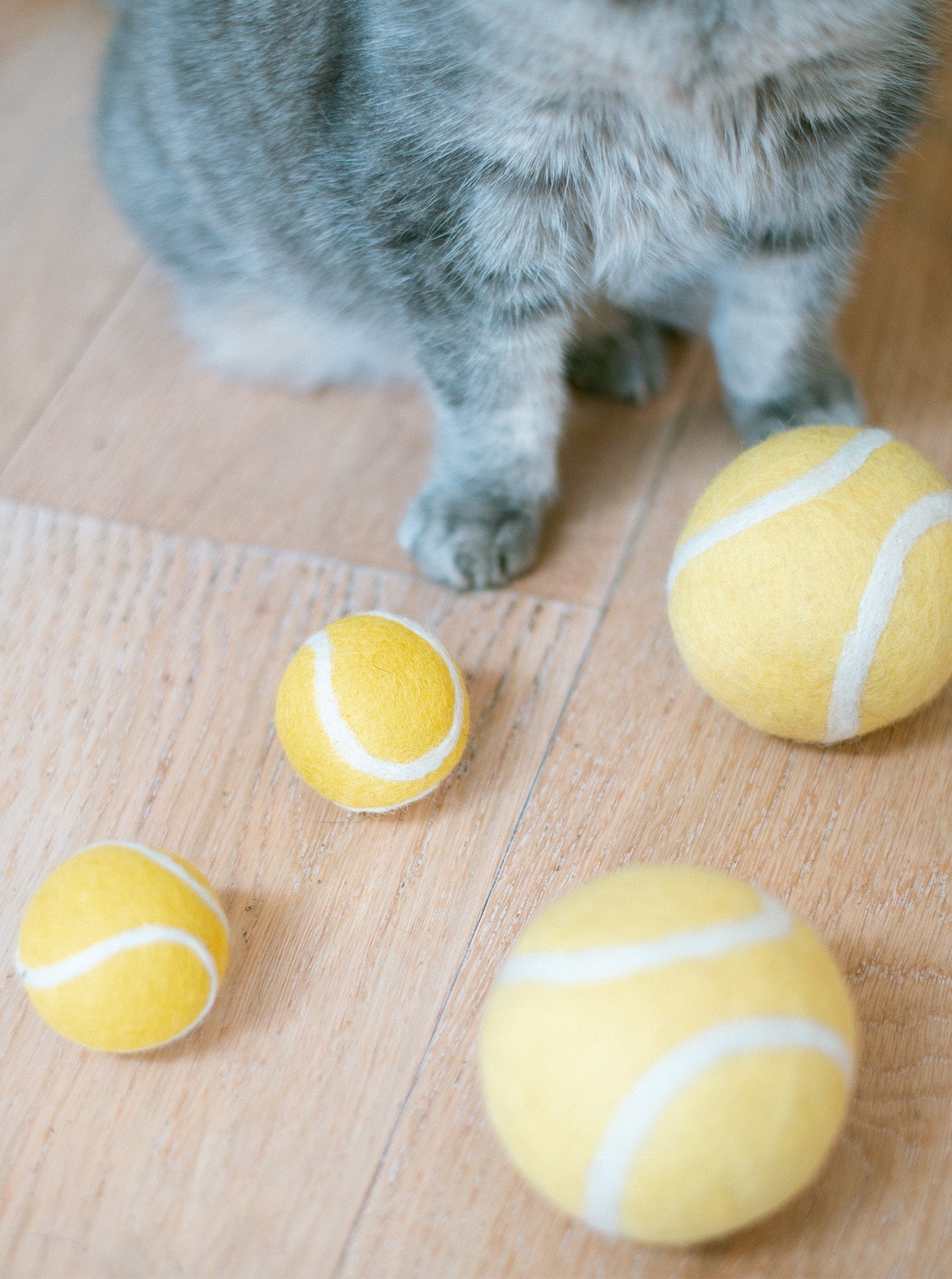 WOOL TENNIS BALL by MODERNBEAST