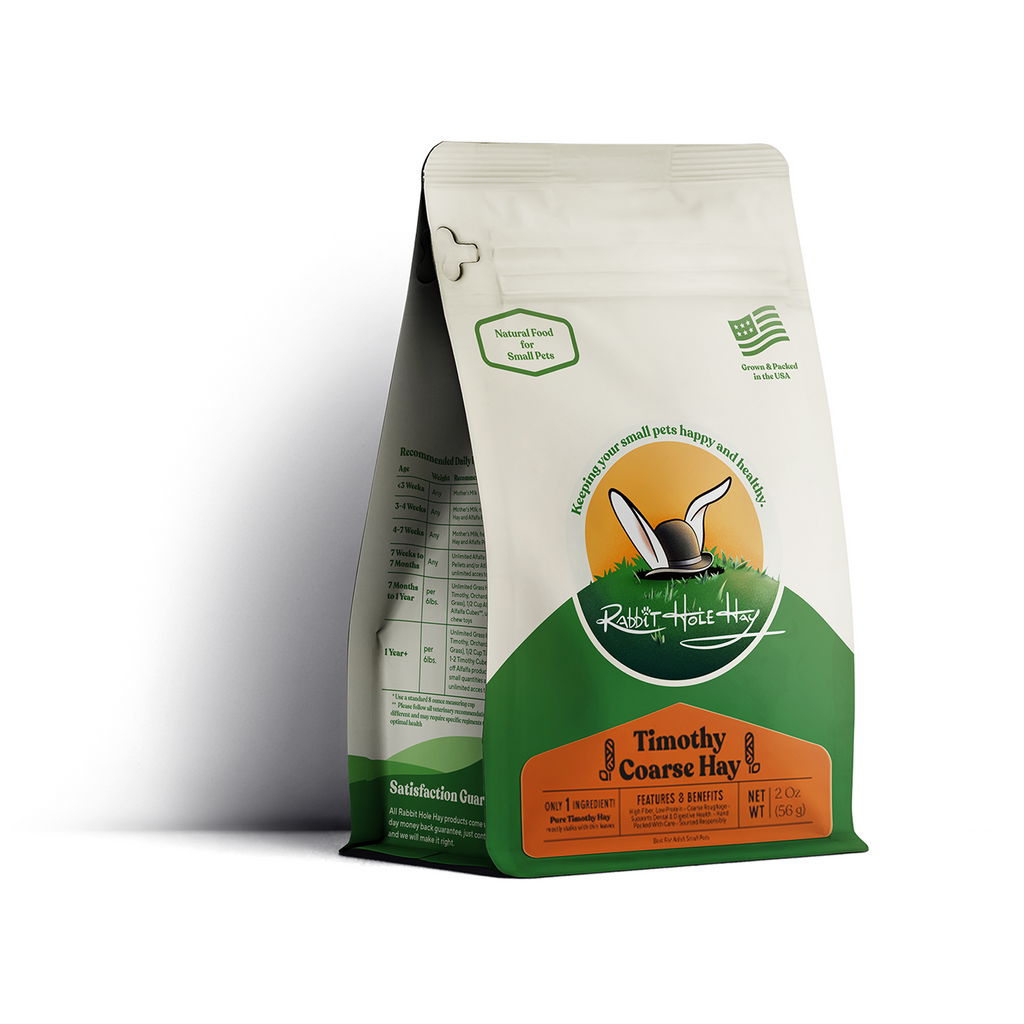 Rabbit Hole Hay Ultra Premium Coarse Timothy Hay by Rabbit Hole Hay