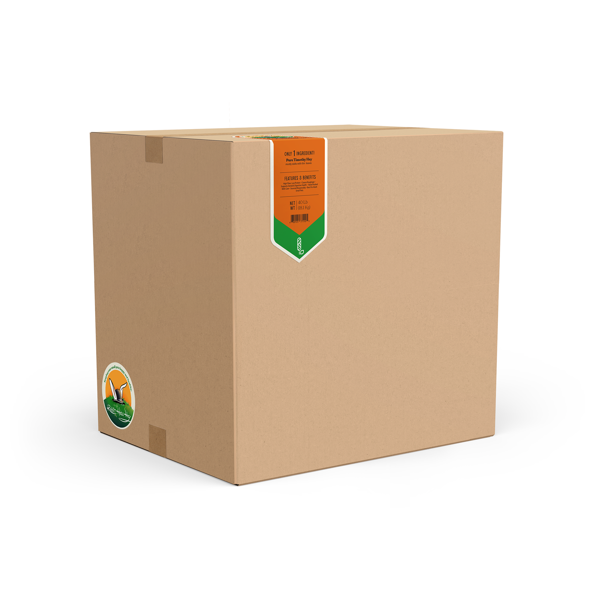 Rabbit Hole Hay Ultra Premium Coarse Timothy Hay by Rabbit Hole Hay