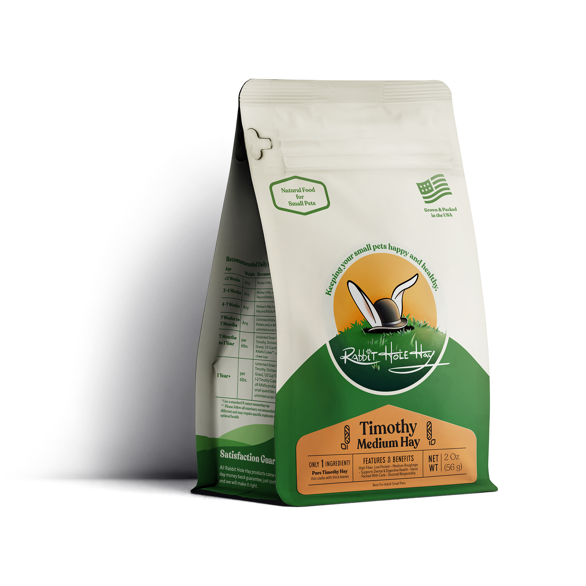 Rabbit Hole Hay Ultra Premium Medium Timothy Hay by Rabbit Hole Hay