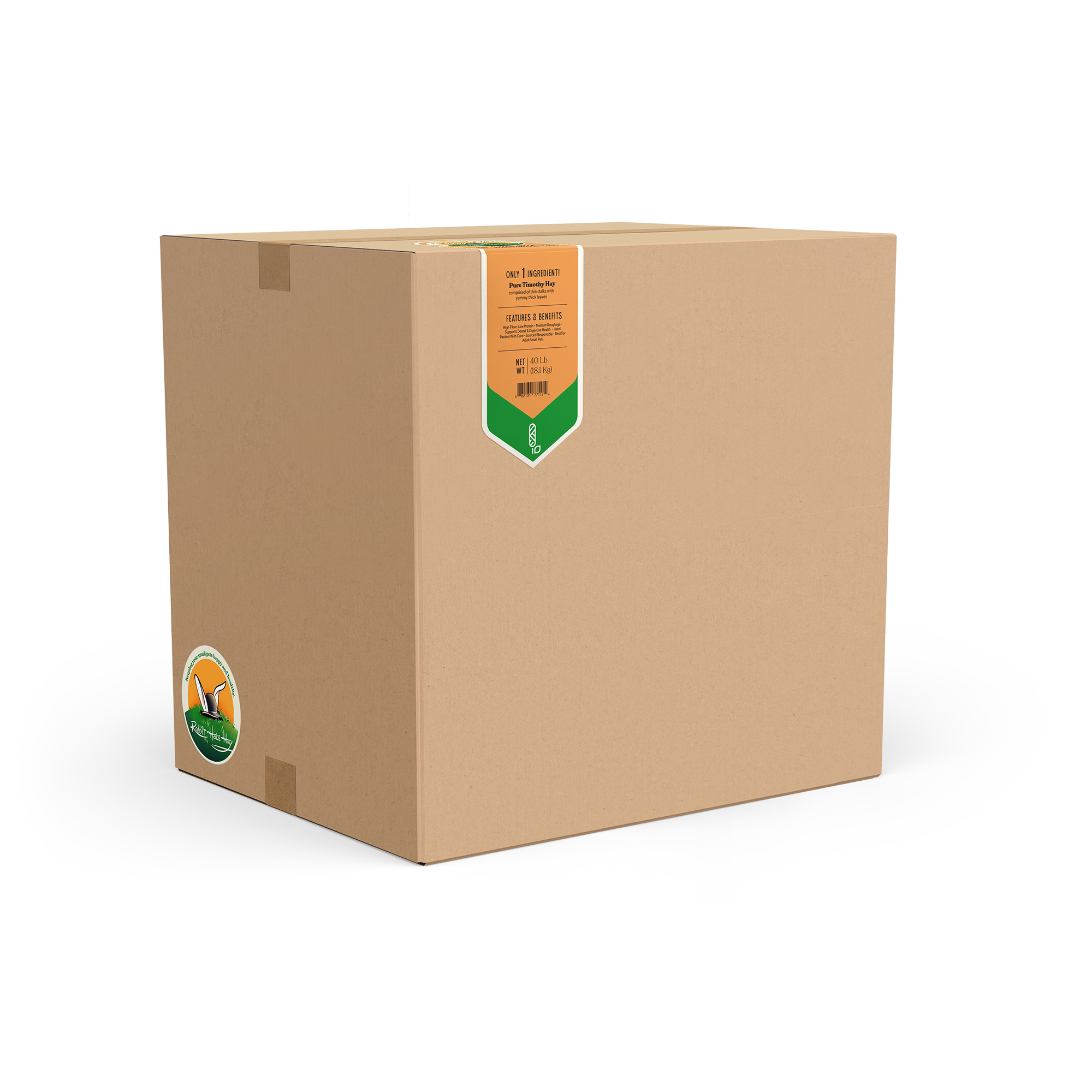 Rabbit Hole Hay Ultra Premium Medium Timothy Hay by Rabbit Hole Hay